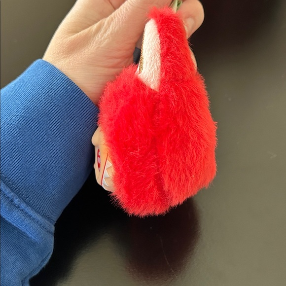 1 Labubu Little Monster Singing Light Up Bagcharm - Red New - Picture 9 of 16